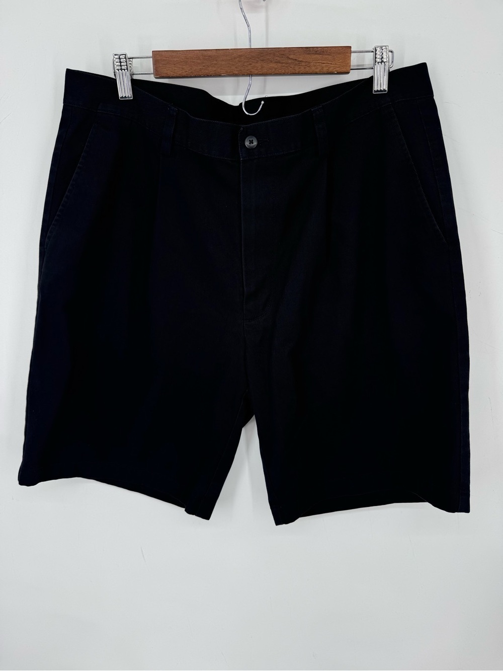 Callaway Men's Black Golf Performance Versatile Flat Front Shorts Waist Size 36